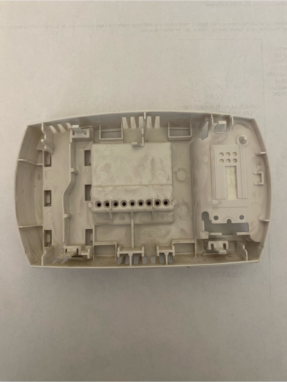 Honeywell TH5220D1003 Thermostat *Display Screen Mount Only* Replacement Part